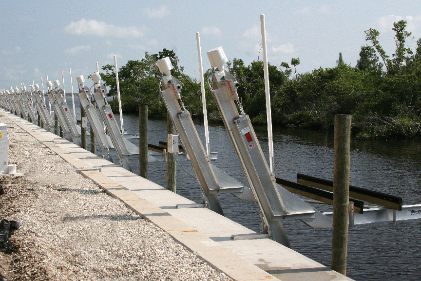 Aluminum Boat Lifts HiTide